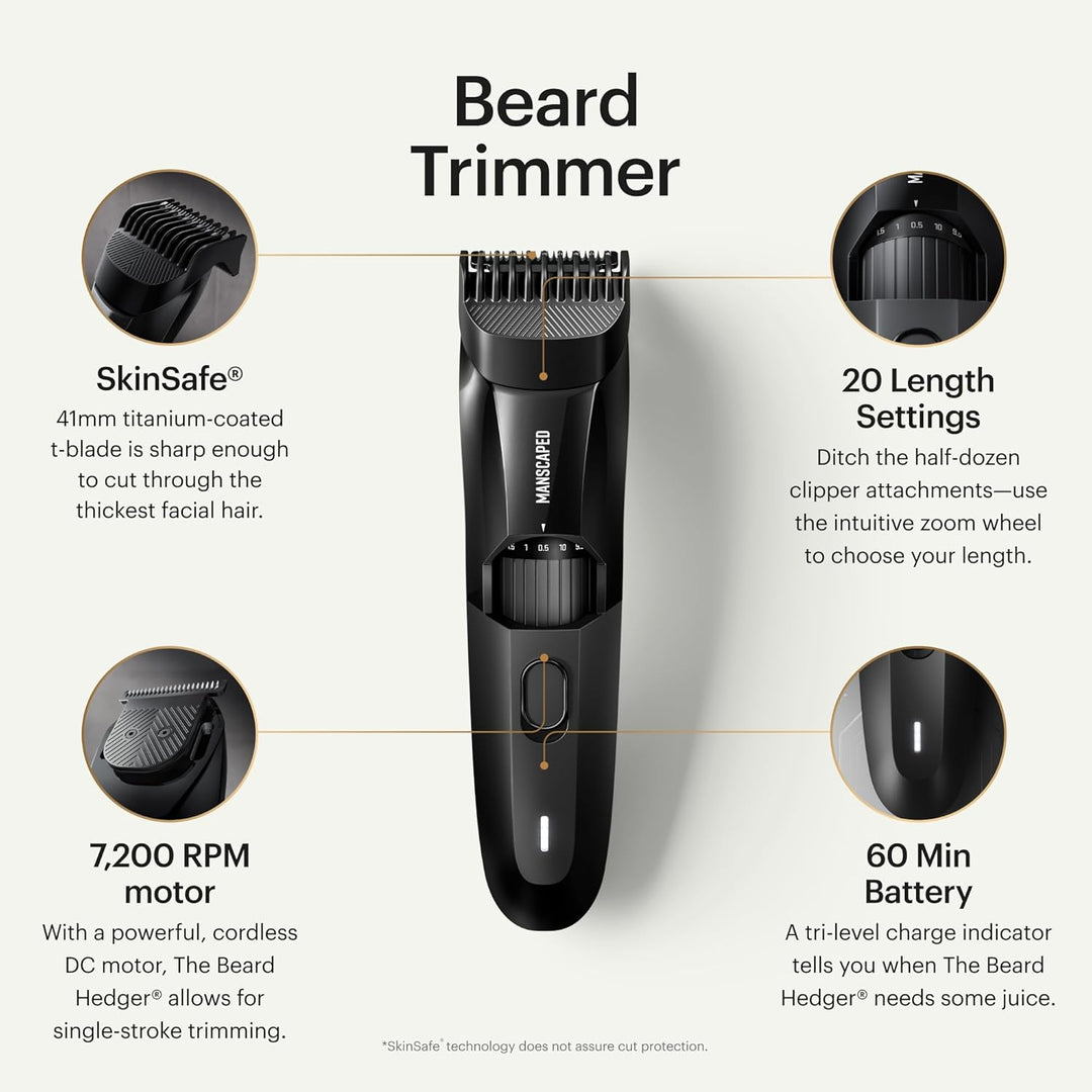 MANSCAPED® El paquete Beard &amp; Body 4.0 PRO contiene: la recorta...