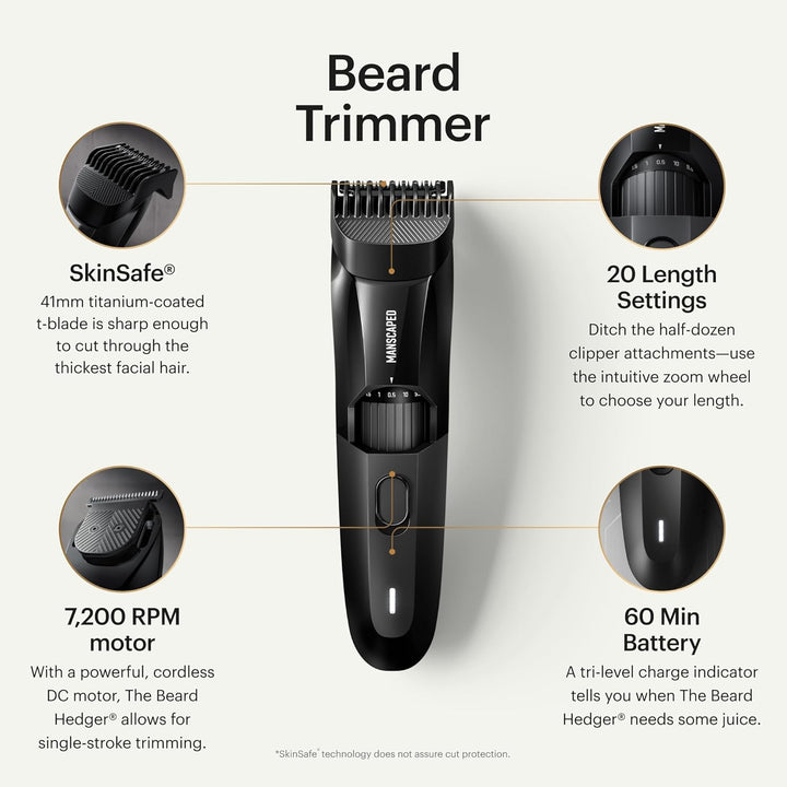MANSCAPED® El paquete Beard &amp; Body 4.0 PRO contiene: la recorta...
