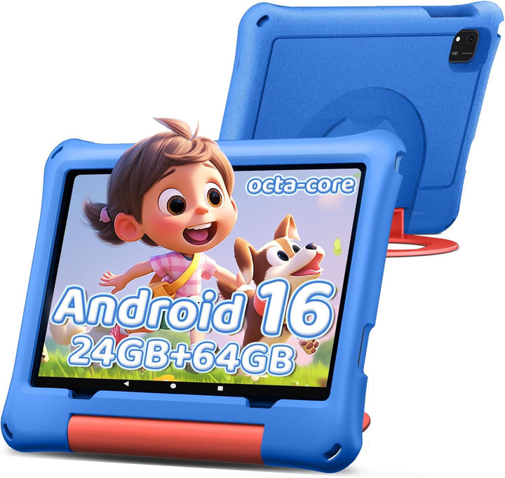 Tablet infantil de 10 pulgadas, tableta Android 16 para niños, proc...
