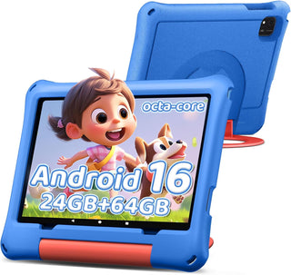 Tablet infantil de 10 pulgadas, tableta Android 16 para niños, proc...