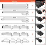 ARESGAME Fuente de alimentación AGV750 750W, certificado 80 Plus Br...
