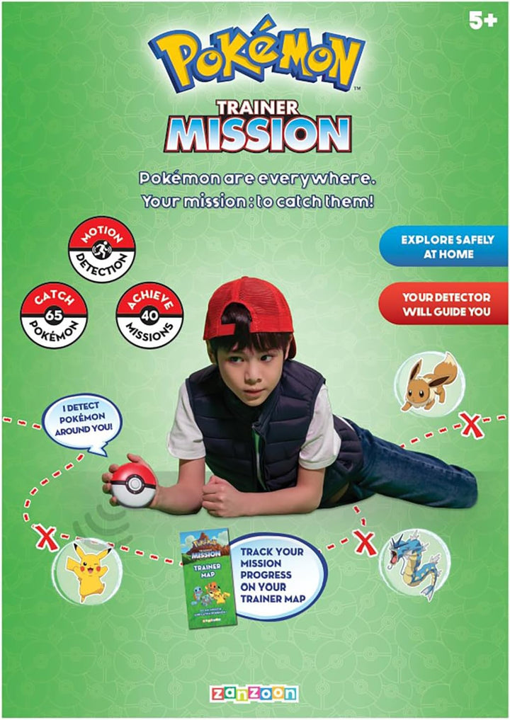 Misión de entrenador de Pokémon: el detector electrónico te guiará...