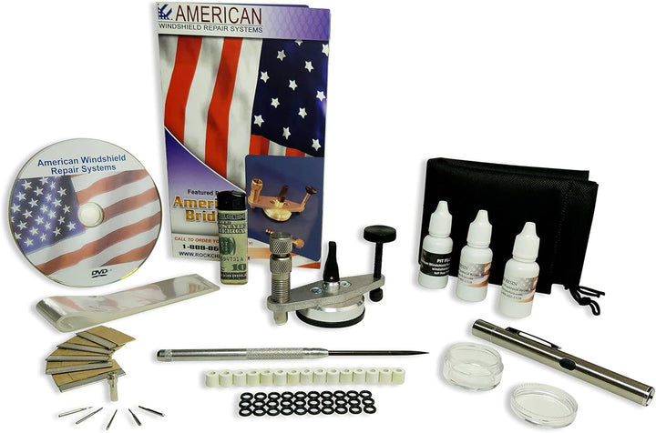 Kit de reparación de parabrisas americano  Sistema