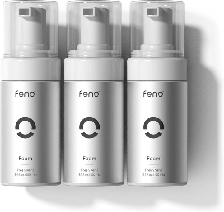 3 piezas de pasta dental de espuma Feno con xilitol y menta silvest...