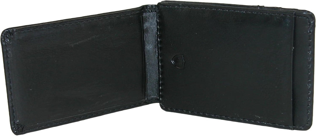 Columbia Billetera de cuero para hombre con bolsillo frontal y tarj...