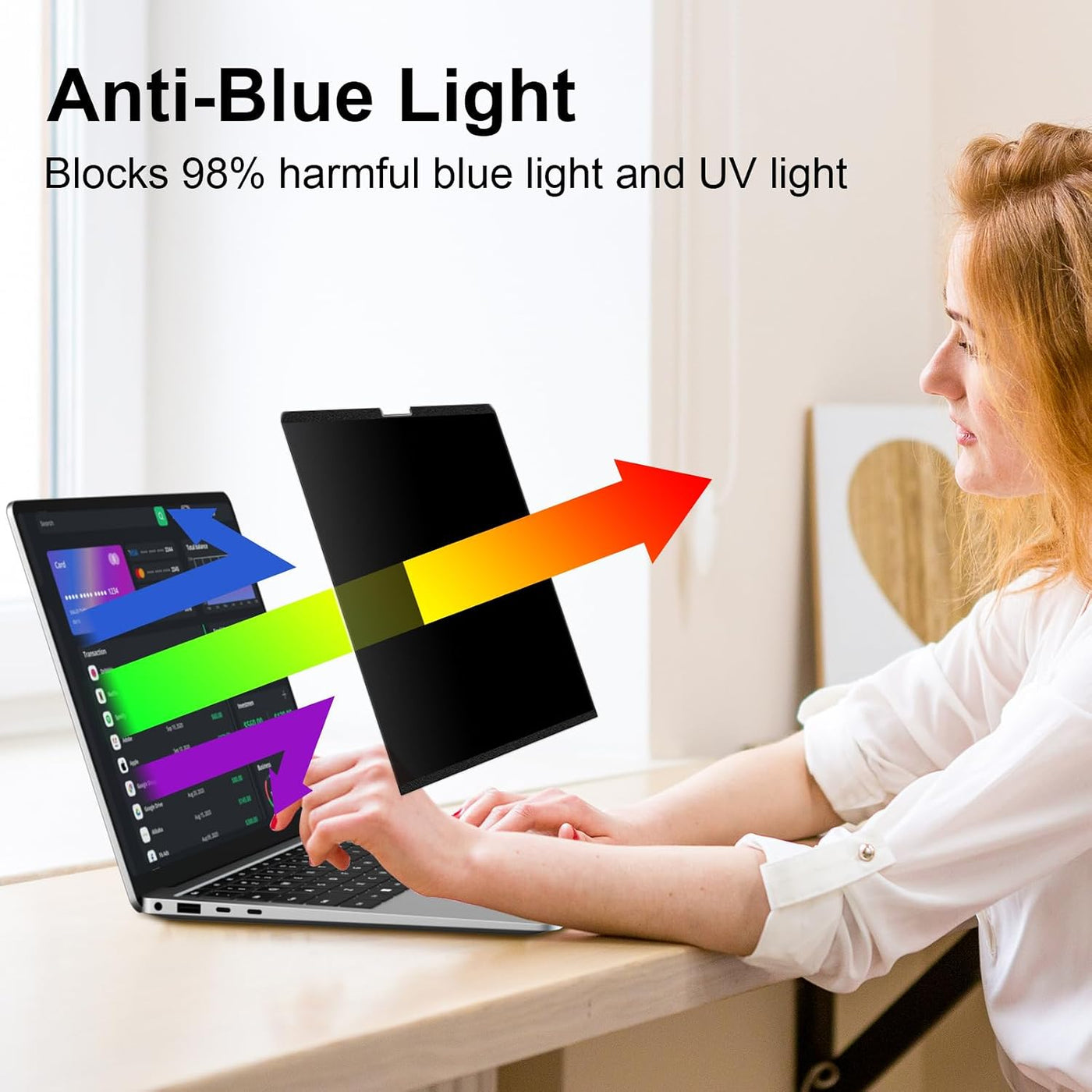 STARY Pantalla de privacidad magnética para portátil Surface de 13,...