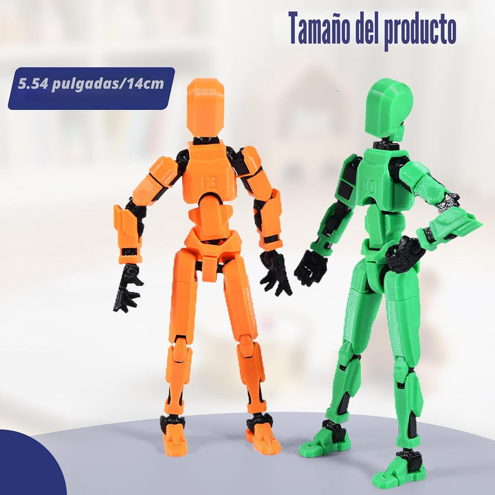 Juego de 6 figuras de acción T13 (montaje completado), figura de ac...