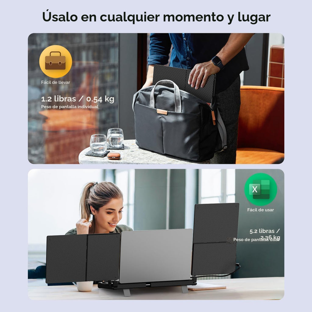UK BONITOYS Extensor de pantalla para laptop, extensor de monitor d...