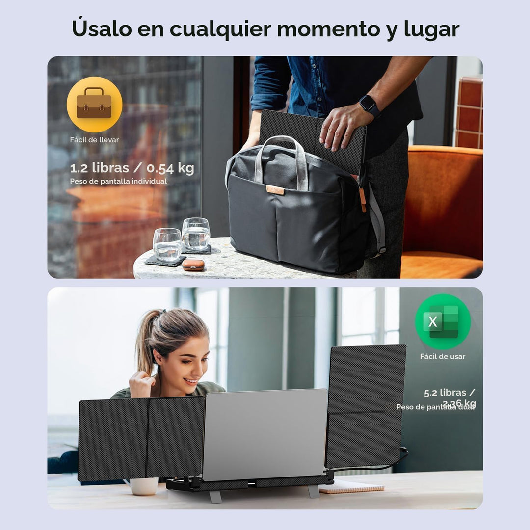 UK BONITOYS Extensor de pantalla para laptop, extensor de monitor d...