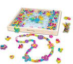 Melissa & Doug Bead Bouquet, juego de cuentas con más de 220 cuentas de madera, Total 1