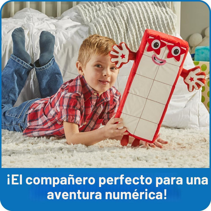 hand2mind Numberblock Ten Playful Pal, juguetes de figuras de peluc...