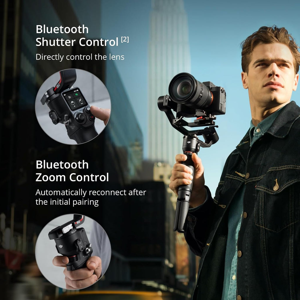DJI RS 3 Mini, estabilizador de cardán de cámara, Canon/Sony/Nikon/Fujifilm