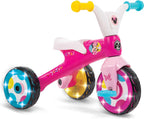 Huffy Disney Minnie Mouse - Triciclo de luz con ruedas LED, a partir de 1.5 años