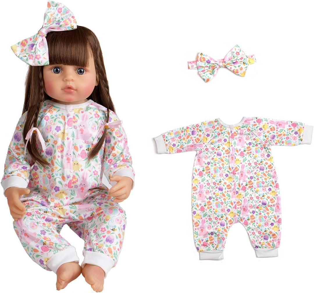Sweet Dolly Accesorios de ropa para muñecas Reborn de bebé, 5 juego...