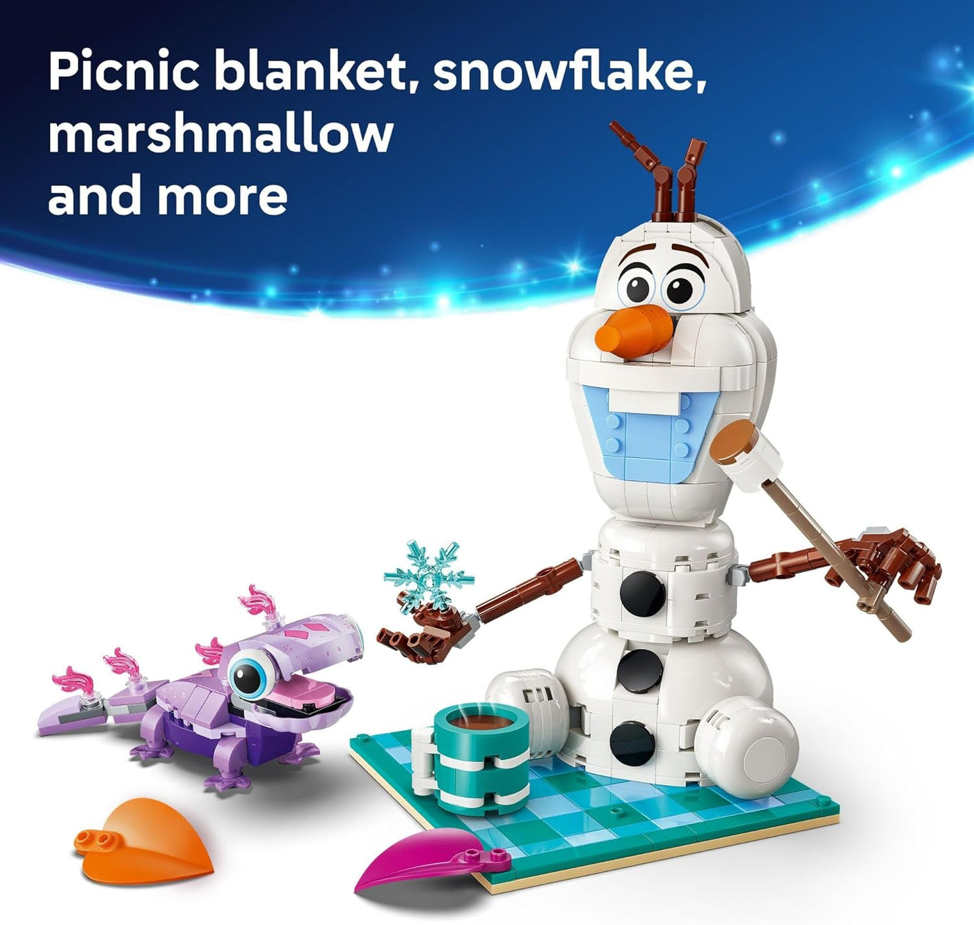 LEGO Disney Frozen Olaf y Brunis Picnic divertido juguete