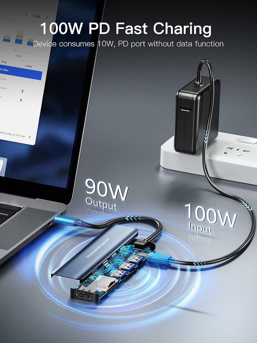 DockteckExpand, DE0005, hub USB 3.0