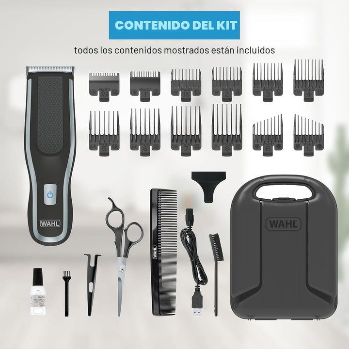 Wahl Clipper Autocorte Pro de Iones de Litio, Cortapelo Inalámbrico...