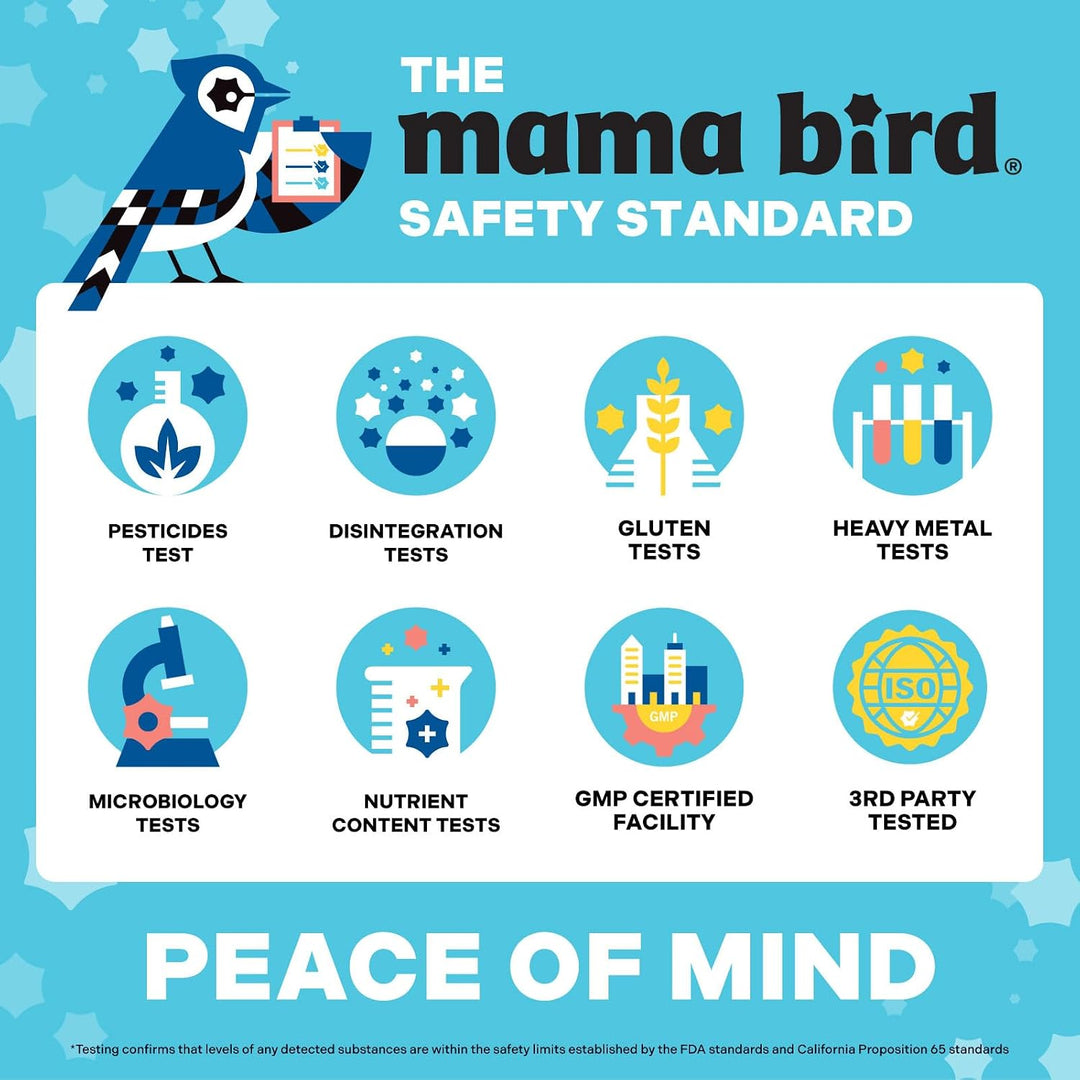 Mama Bird Complejo mineral \u2013 Multivitamínico de apoyo a la sal...