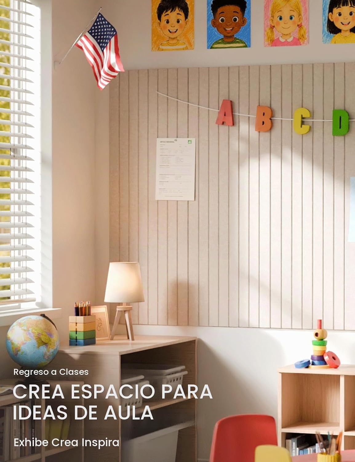 Tablero de anuncios de fieltro y tablero de corcho alternativo 48