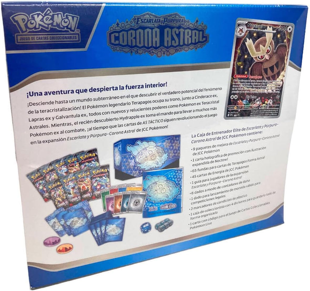 BANDAI PC50553 Pokémon TCG: SV07 Elite Trainer Box, multicolor, tarjetas coleccionables para amantes del anime, versión en español