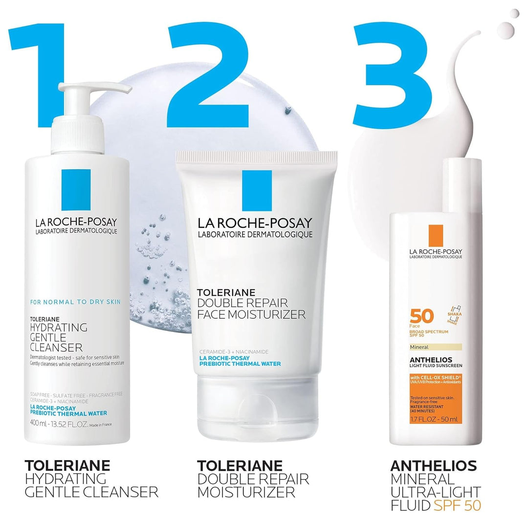 La Roche-Posay Anthelios Sunscreen SPF 40, Ultra-Light Fluid Broad...