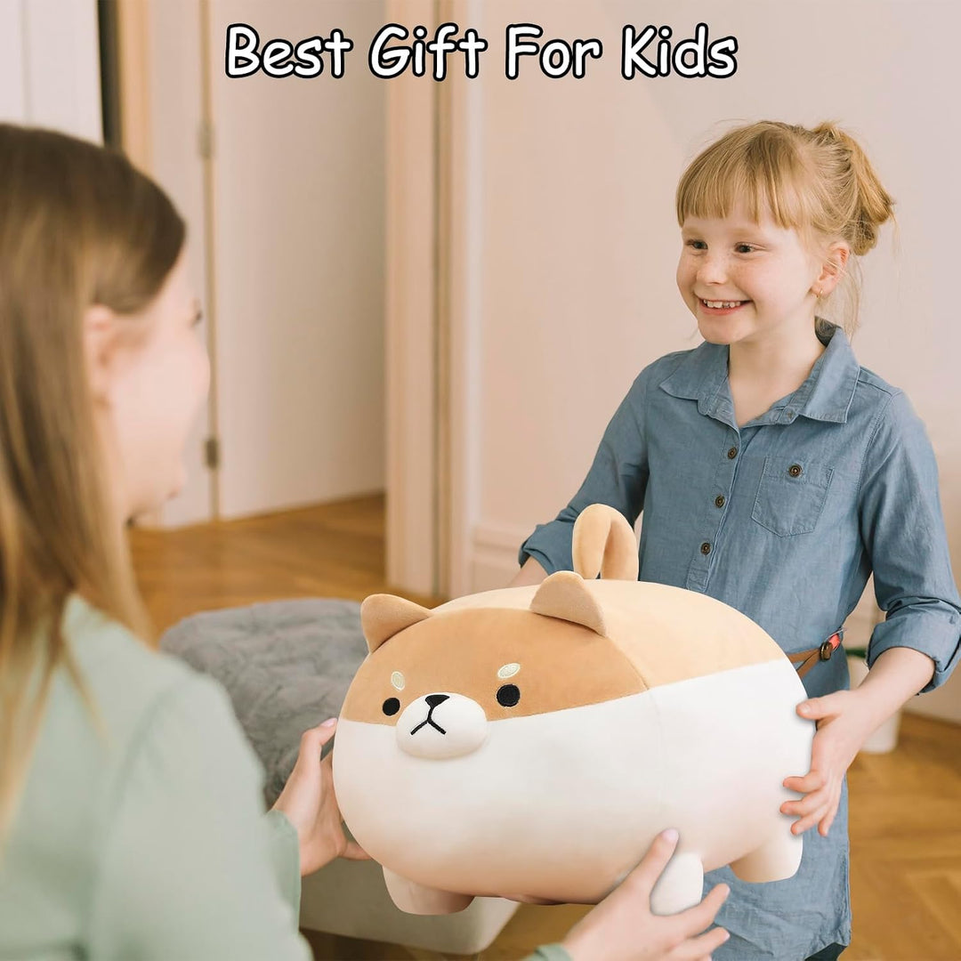 SQEQE Juguete de peluche Shiba Inu con 4 peluches de Shiba Inu en s...