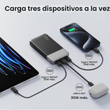 NOBIS Cargador portátil de banco de energía 35W 10000mAh | Batería...