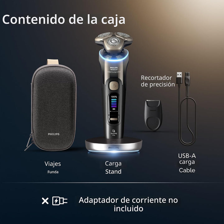 Philips Norelco Shaver i9000 Prestige Ultra, afeitadora eléctrica e...