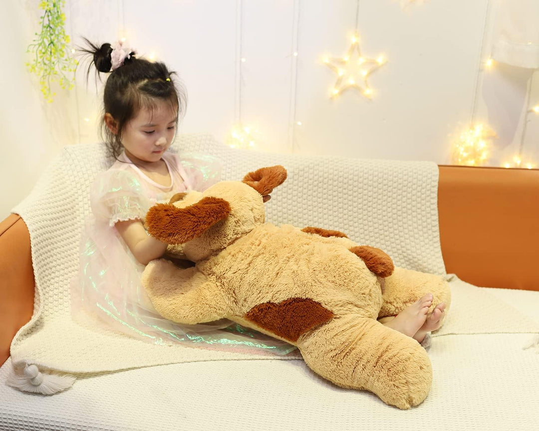 YESGIRL Animales de peluche con peso de perro de 26.8 pulgadas, 5 l...