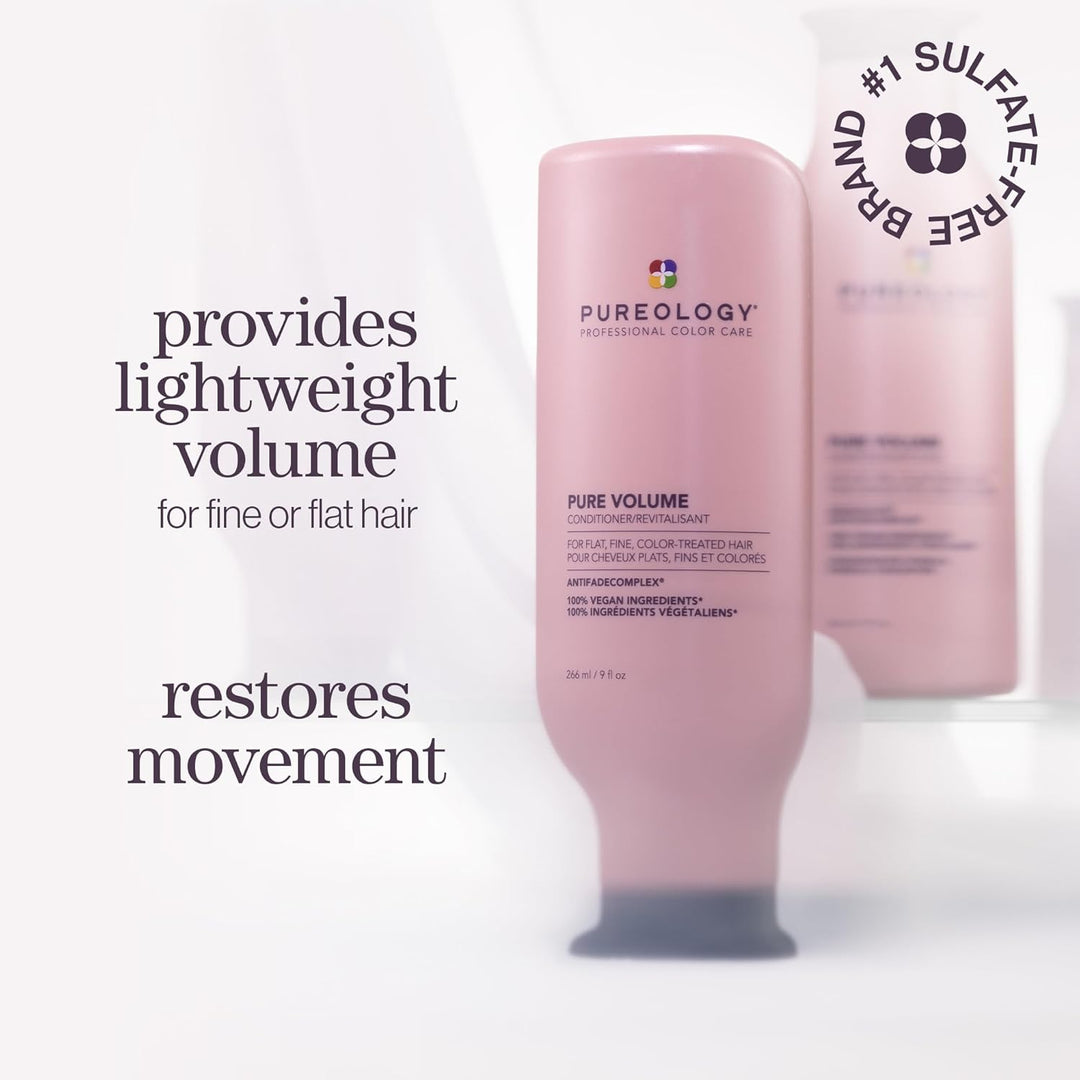 Pureology Acondicionador de volumen puro | Para cabello plano, fino...