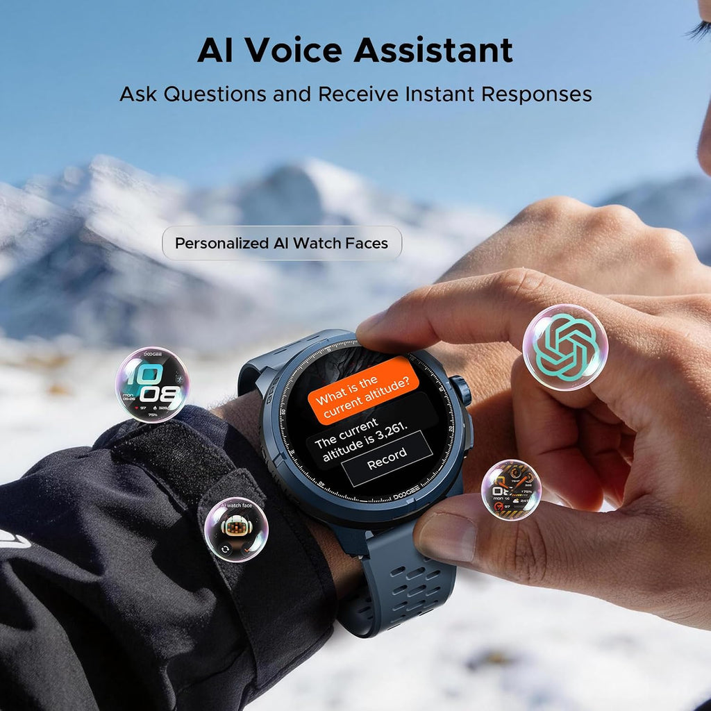 ANYMOVING M1PRO Reloj inteligente, GPS de doble banda y