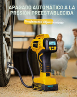 KeenPower Compresor de aire portátil para inflador de neumáticos, 2...