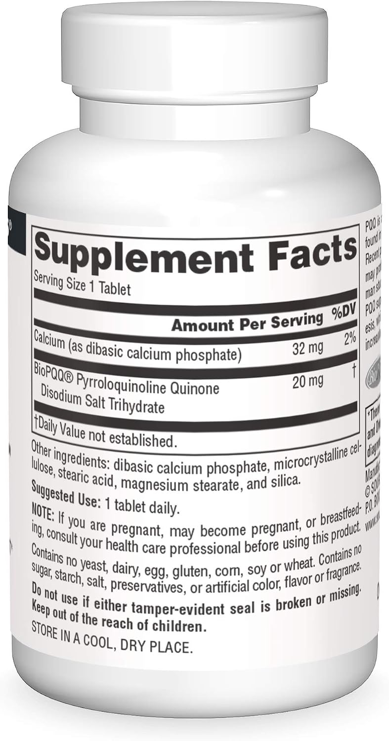 Source Naturals PQQ Mind, neuroprotector para apoyo cognitivo* - 60...