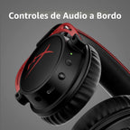 HyperX Cloud Alpha Wireless - Auriculares para juegos para PC