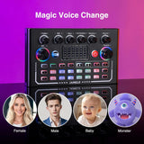 Paquete de equipo de podcast, kit de equipo de estudio con cambiado...