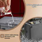 Caja de almacenamiento para tarjetas comerciales, capacidad para