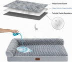 Cama ortopédica lavable para perros, sofá para dormir para perros