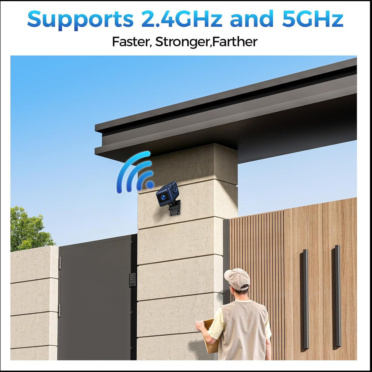 HSKAH Mini cámara WiFi HD 1080P inalámbrica Nanny Cam con visión no...
