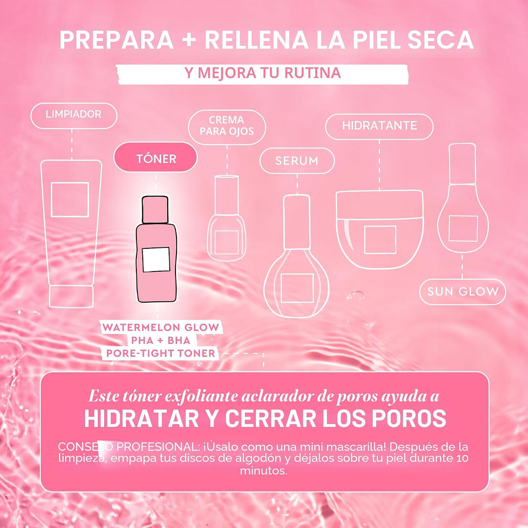 Glow Recipe Glass Skin Essential - Kit de cuidado de la piel corean...