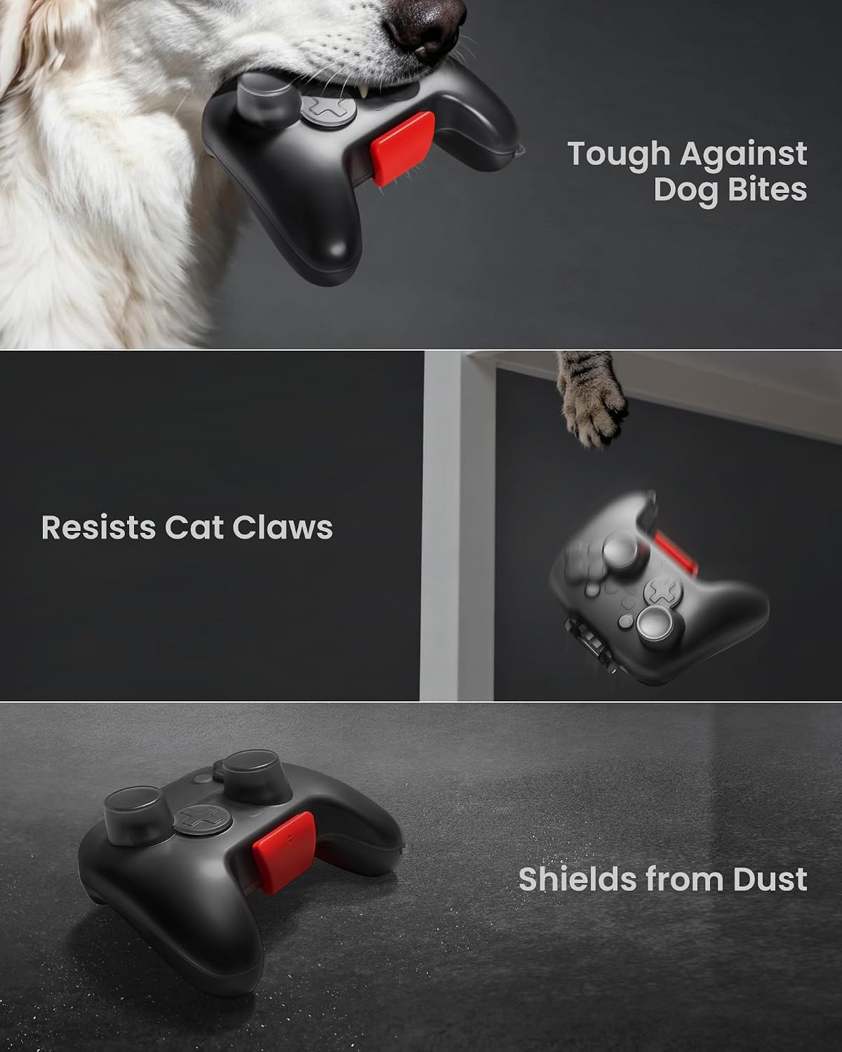 tomtoc Funda para Nintendo Switch 2 Pro Controller, protección de grado