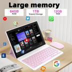 IWEGGO Tableta Android 15, de 10 pulgadas 12GB RAM+64GB ROM/ 1TB