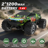 Cheffun Coche RC Rápido para Adultos, Escala 1:18 Camión Monstruo R...