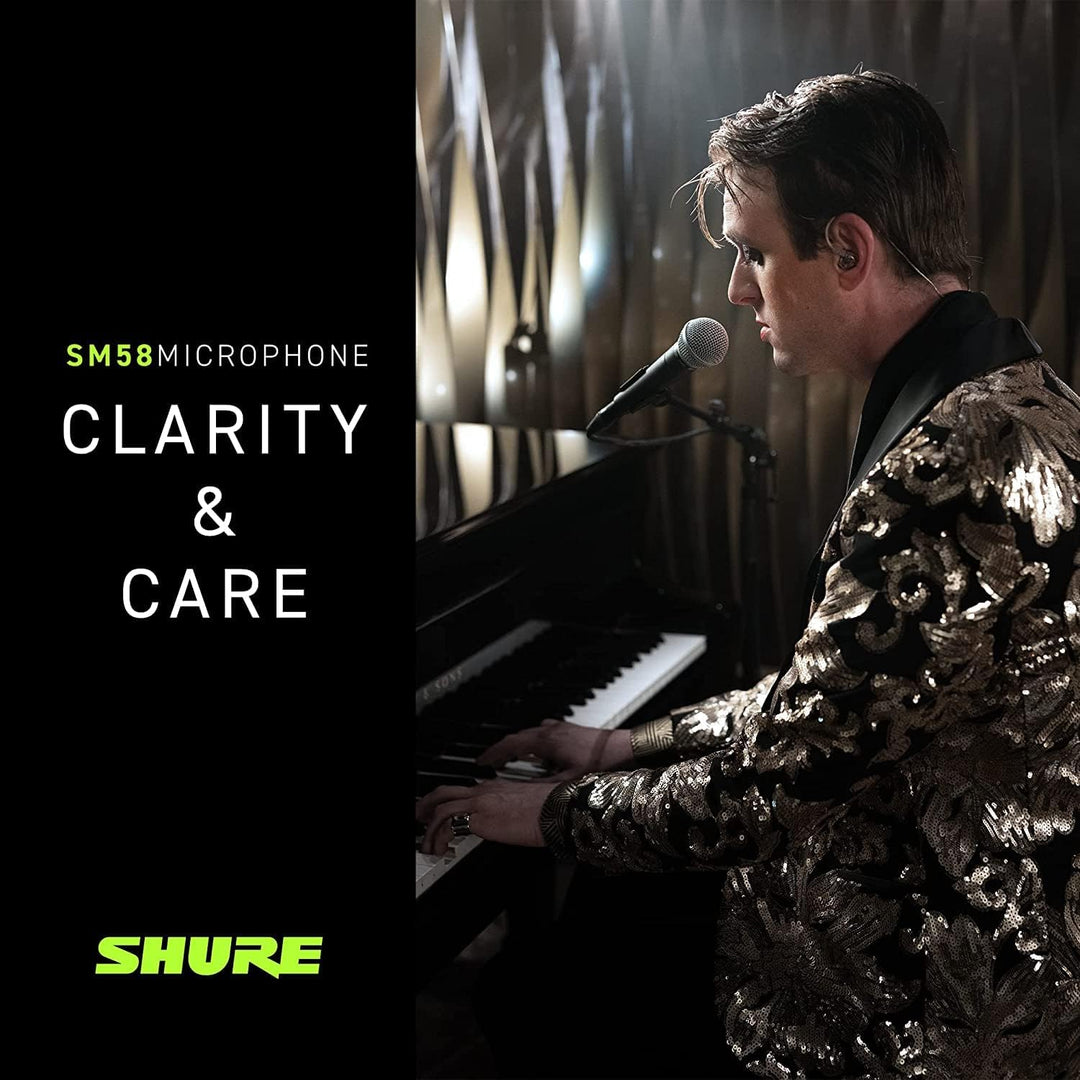 Micrófono SHURE, Negro