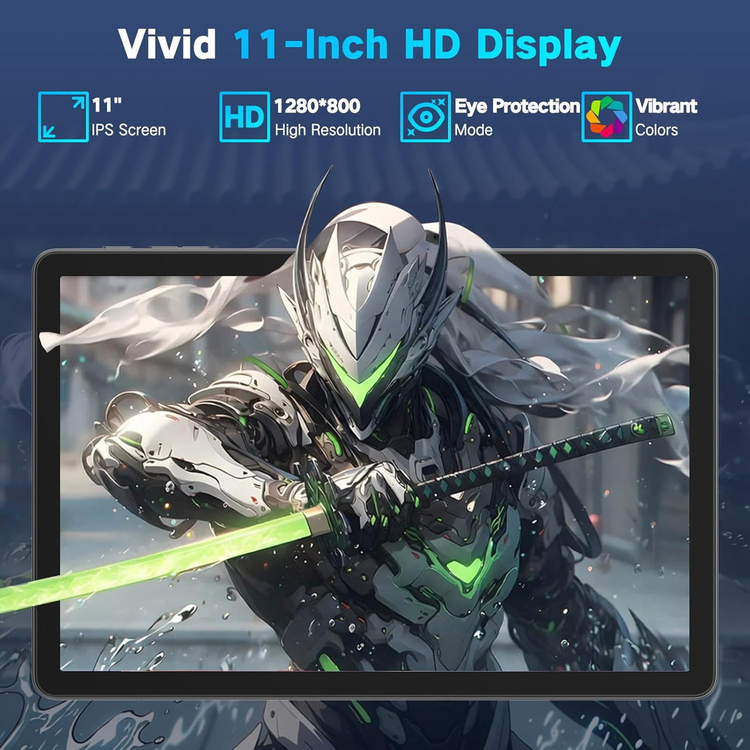 Tableta JUNYANG de 11 pulgadas con Android 15, 256 GB de ROM, 10 GB...