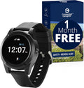 Safety+ 4G Sistema de alerta médica para personas mayores: reloj inteligente, detección de caídas, monitoreo 24/7, ubicación WiFi, botón SOS, pequeño, liviano, (llamar para activar