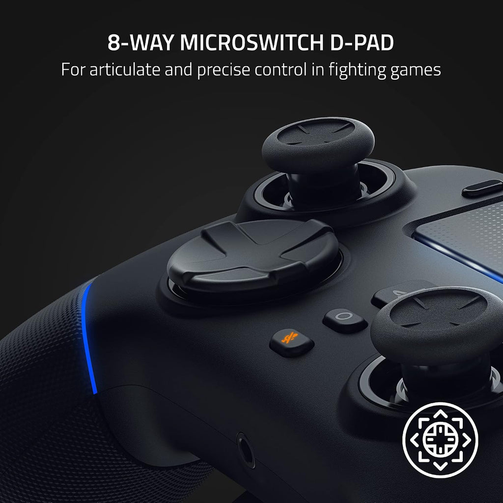 Control inalámbrico Razer Wolverine V2 Pro para PlayStation, Negro