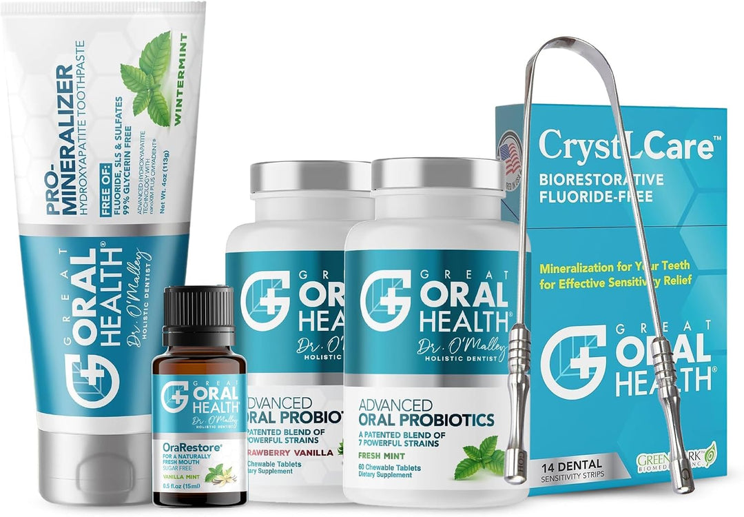 Kit de Cuidado Dental 6 en 1 Productos de Higiene Bucal para Adulto...