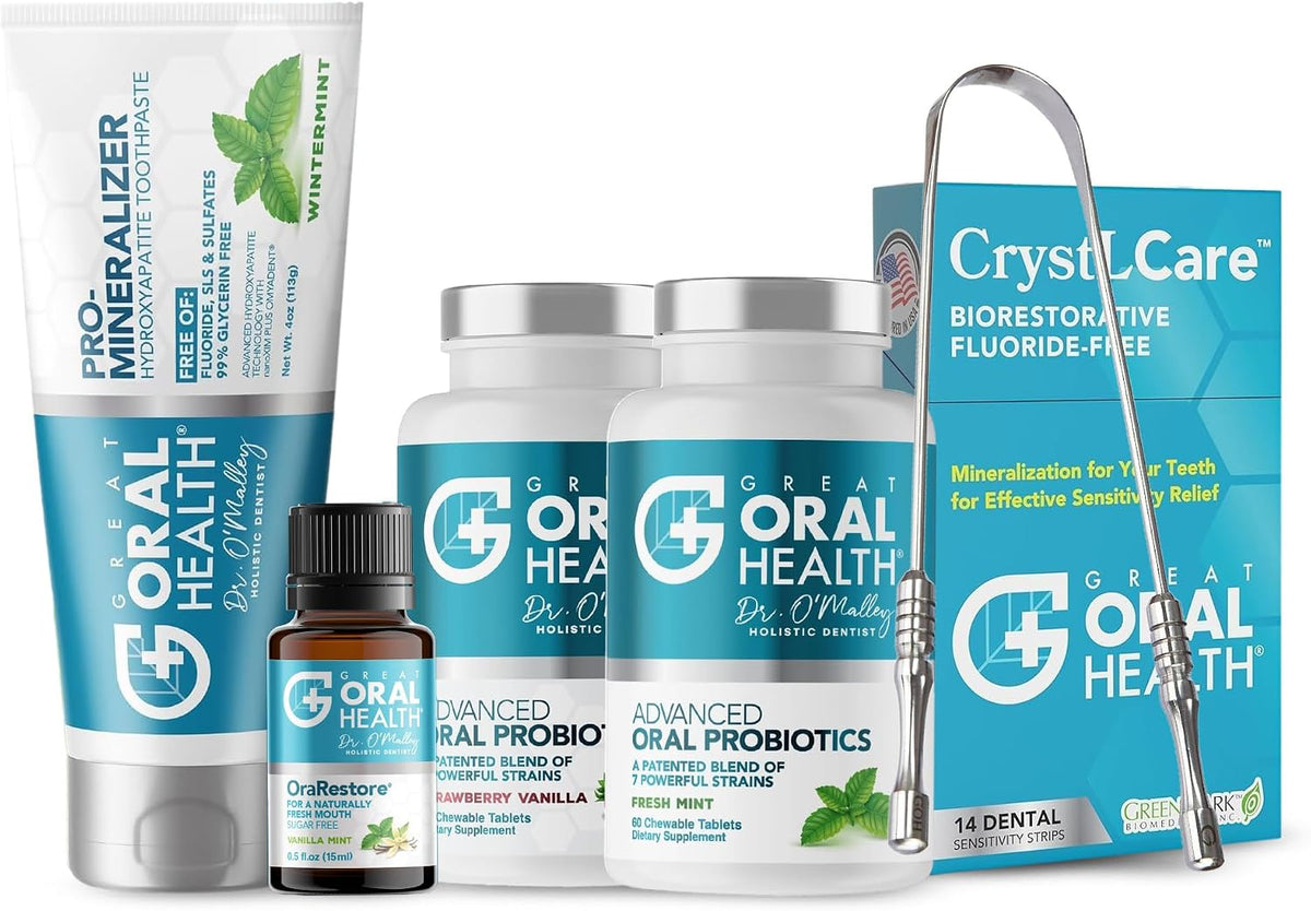 Kit de Cuidado Dental 6 en 1 Productos de Higiene Bucal para Adulto...