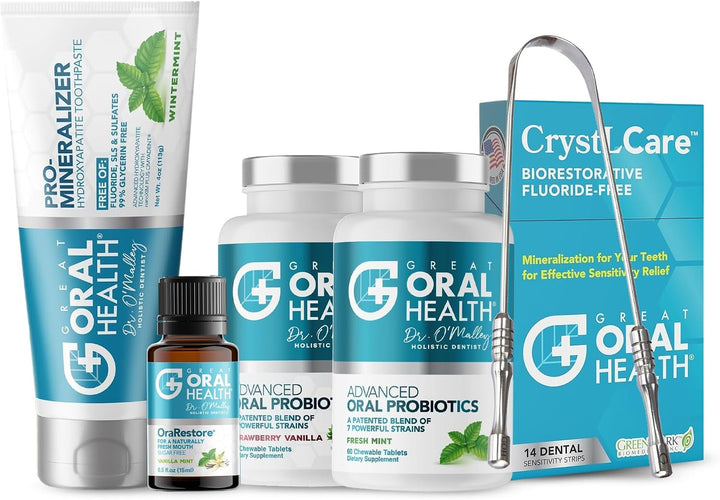 Kit de Cuidado Dental 6 en 1 Productos de Higiene Bucal para Adulto...