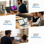 Extensor de pantalla para laptop, monitor portátil FHD 1080P de 14...